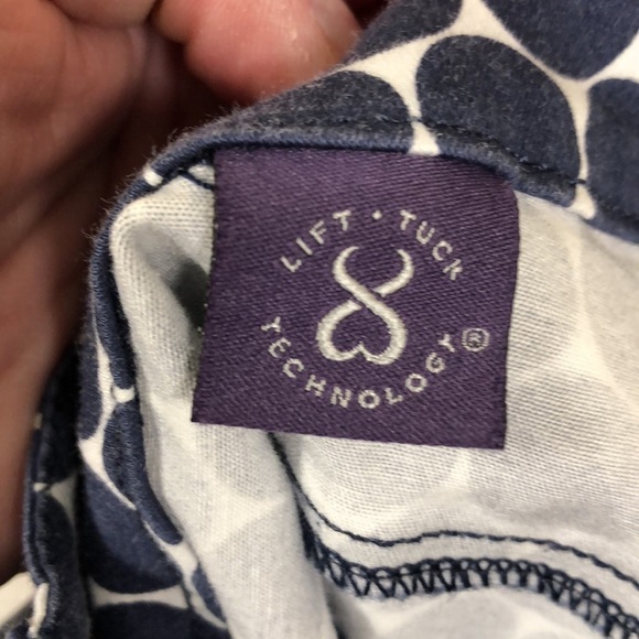 -> Nydj Polka Dot Stretch Jeans - Picture 10 of 14